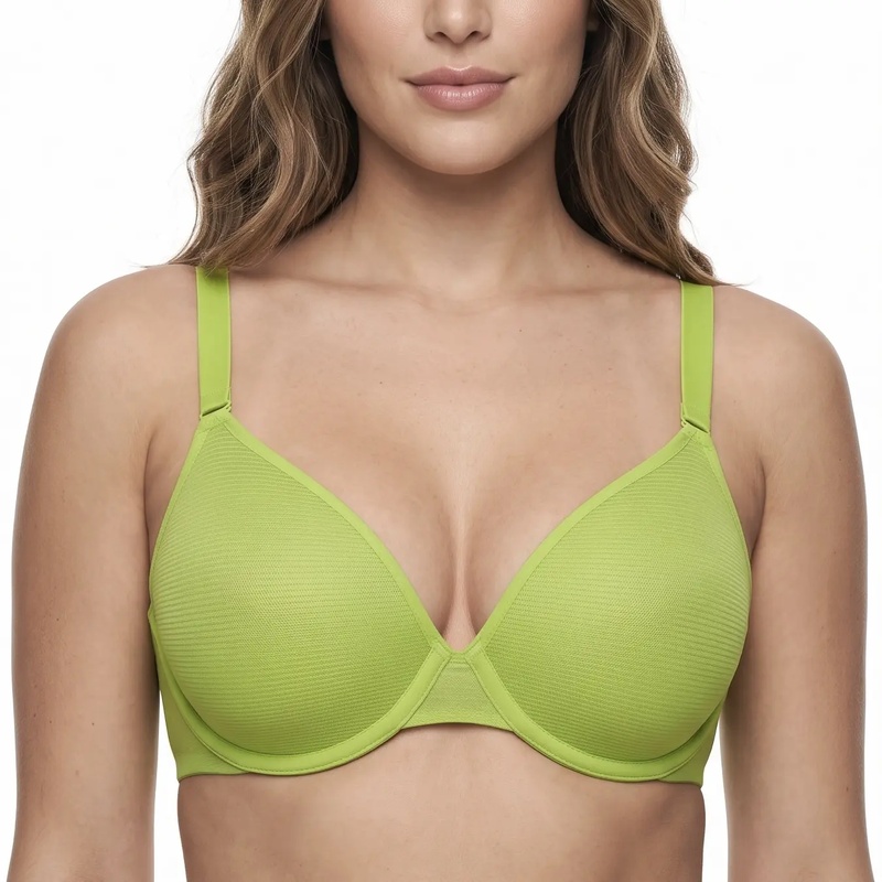 Underwire Bra Padded - HSIA セラフィナ 5ウェイ マルチウェイ ホルターネック ミニマイザーブラ、通気性のあるシースルーメッシュ、ノンパッド、アンダーワイヤー入りサポート、調節可能な取り外し可能ストラップ
