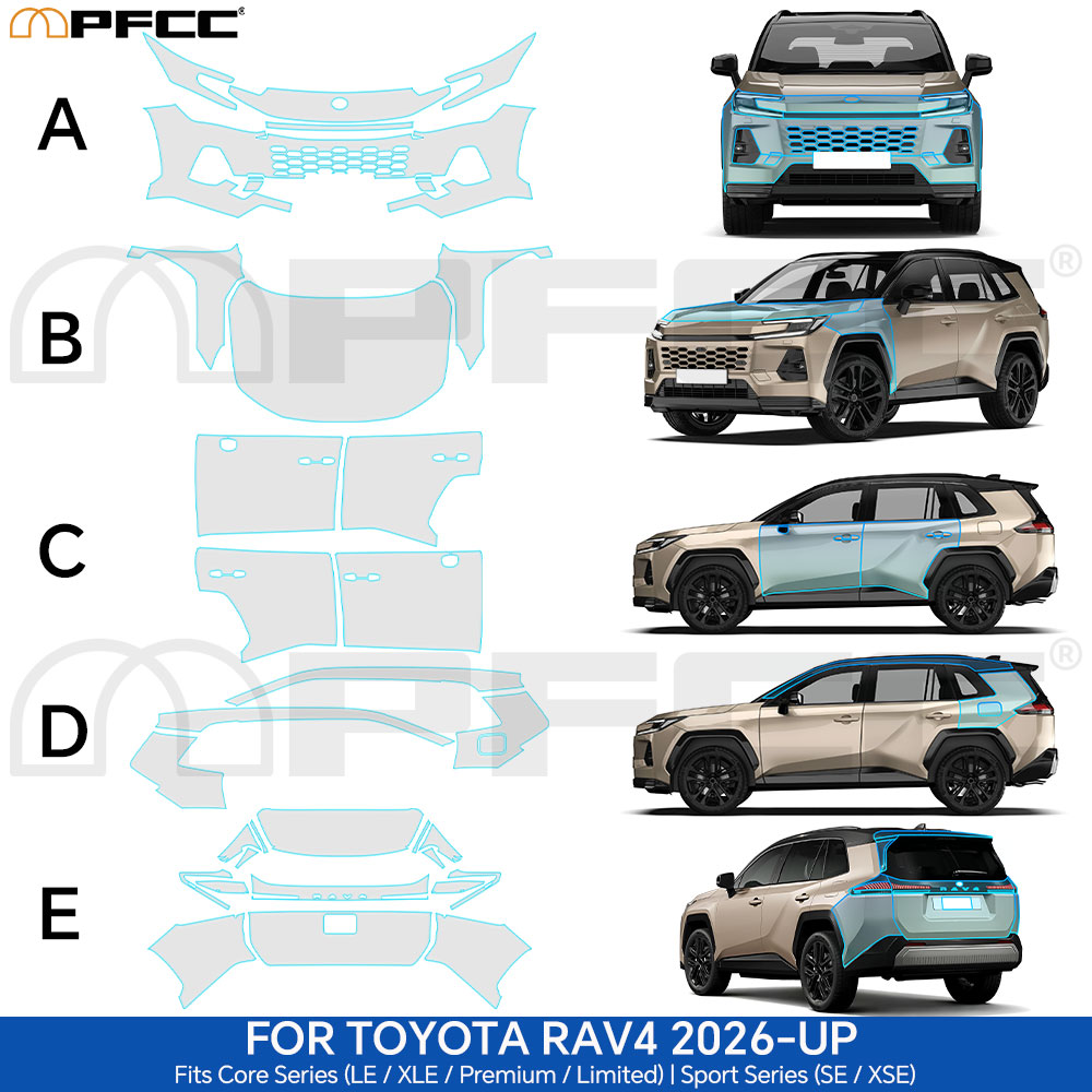 トヨタ RAV4 2026 2027 全車種対応 TPUペイ - Full Coverage Bra のレビューと価格