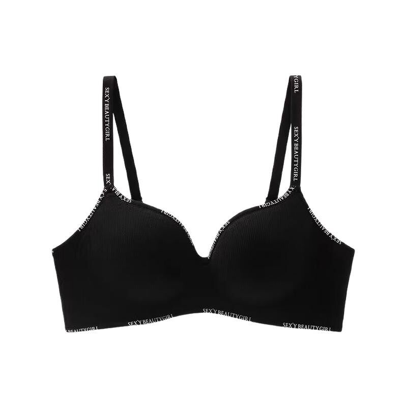 女性用シームレスワイヤレスブラ、プッシュアップ、通気性、ソフ - Plunge Bra Push Up のレビューと価格