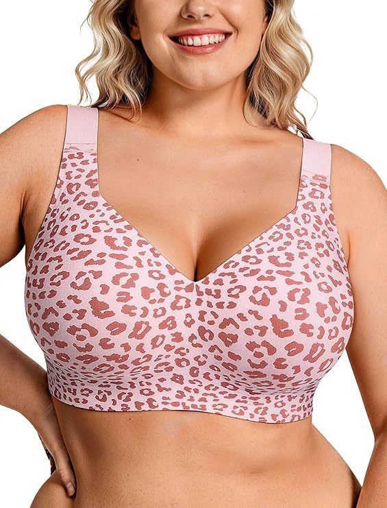 プラスサイズ ワイヤレス ジェリーブラ レディース サポート - Underwire Bra Padded のレビューと価格