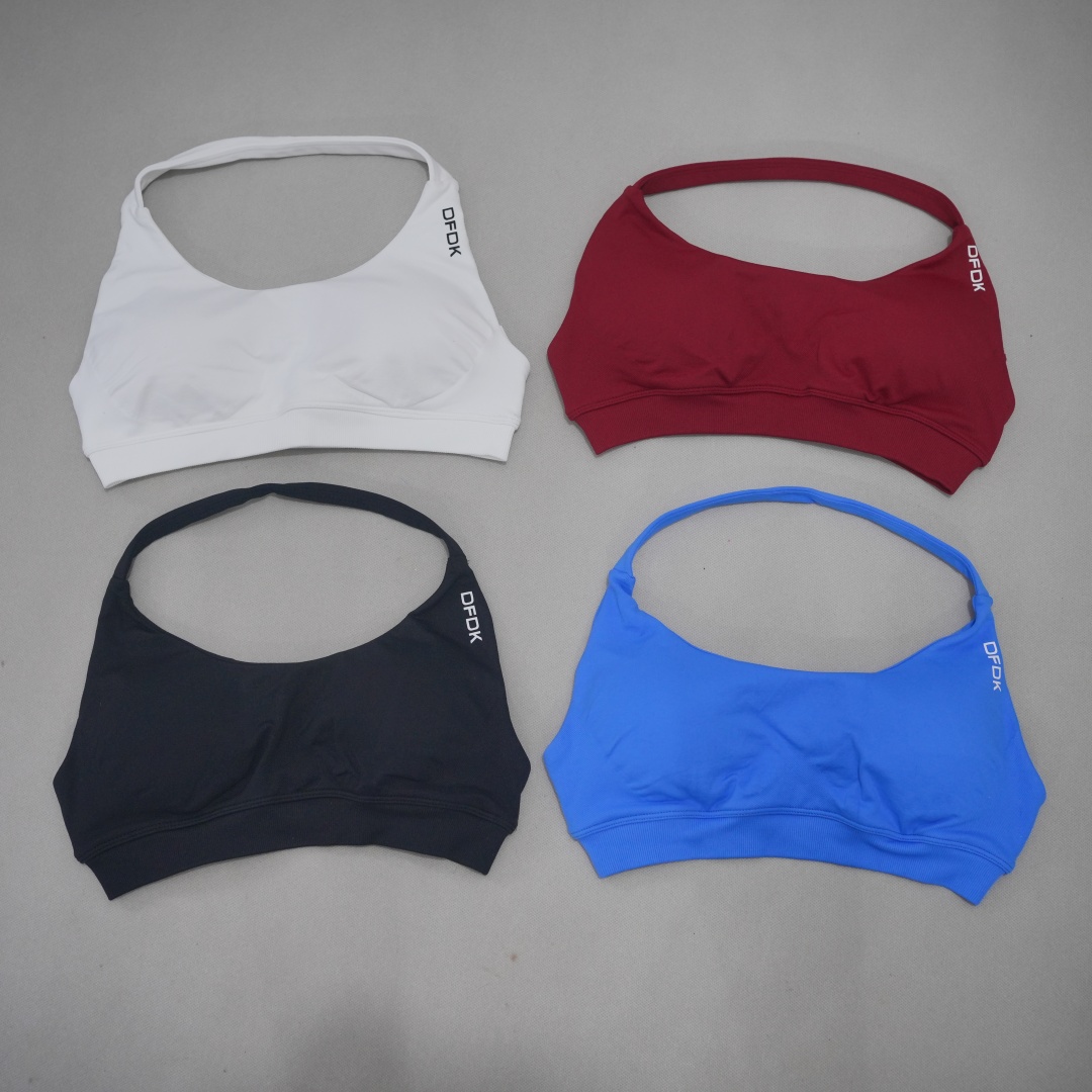 DFDK レディース シームレス スポーツブラ ハイサポート - Plunge Bra Push Up のレビューと価格