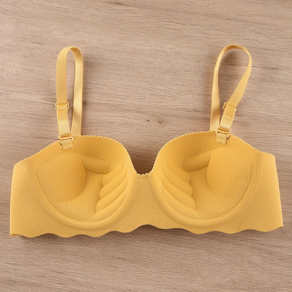 セクシーで快適なシームレスブラ、キャンディーカラー、調整可能 - Wirefree Bra Comfort のレビューと価格
