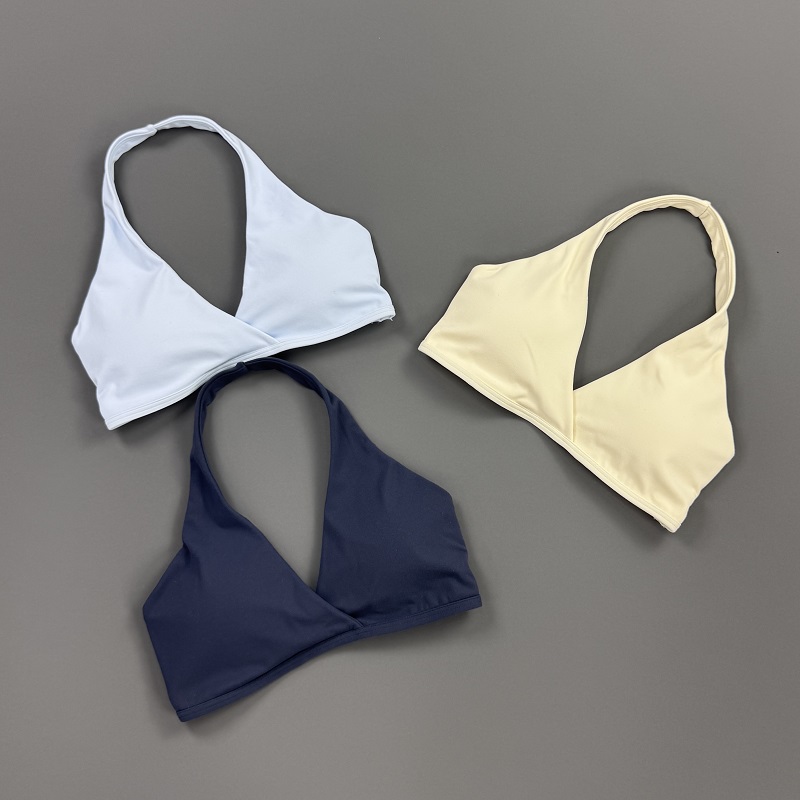 ジムトップ レディース ホルターネック スポーツブラ フロン - Sports Bra Racerback のレビューと価格